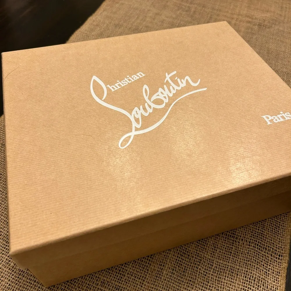 Christian Louboutin Holly Alta 120 Napa NUDE - Picture 3 of 8